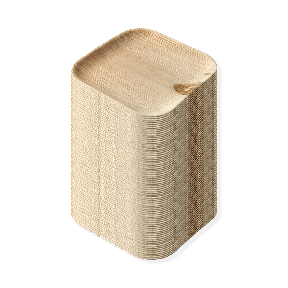 Areca Nut Leaf Square Plate