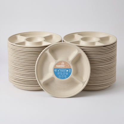 Harvest 5-Compartment Tray - 24PCs Bundle