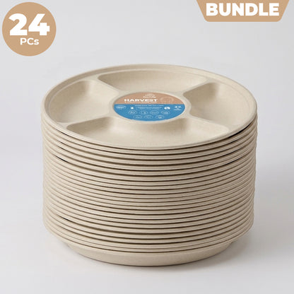 Harvest 5-Compartment Tray - 24PCs Bundle