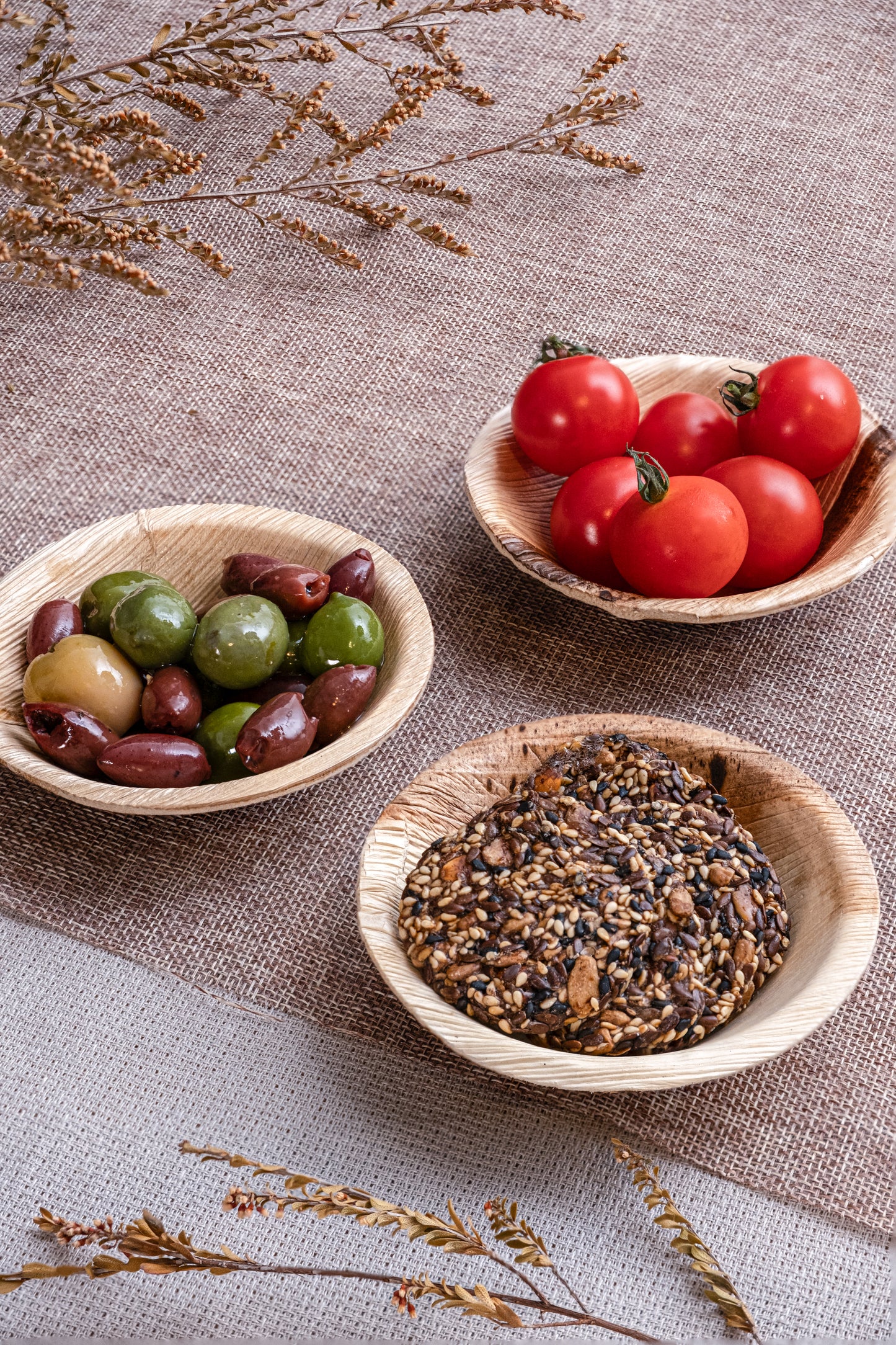 Areca Nut Leaf Mini Bowls