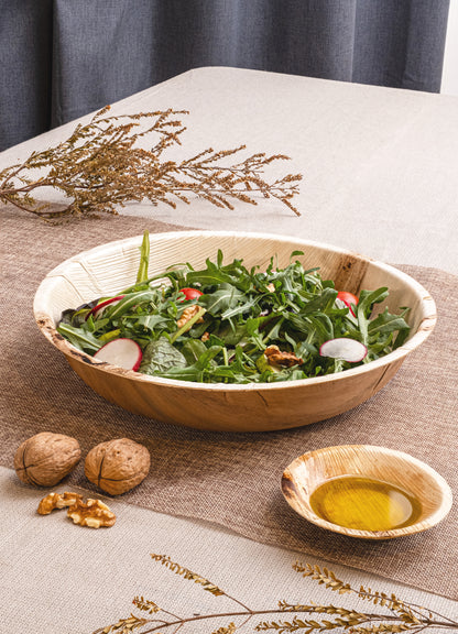 Areca Nut Leaf Salad Bowls