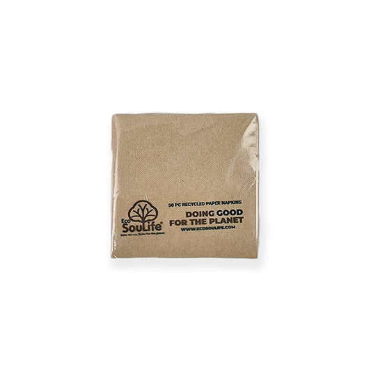 Recycled Paper Napkin 50PC - EcoSouLife