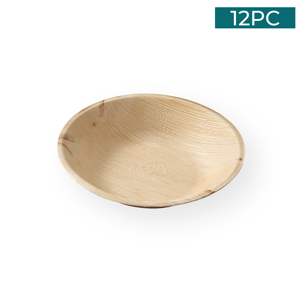 Areca Nut Leaf Bowl 12PC