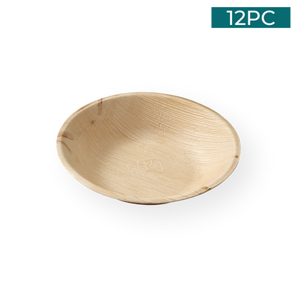 Areca Nut Leaf Bowl 12PC