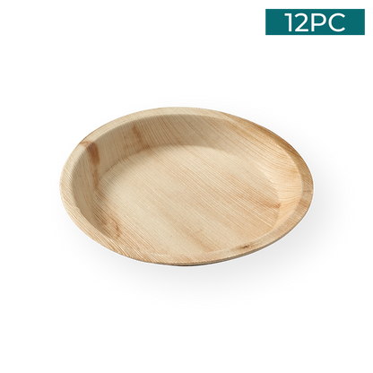 Areca Nut Leaf Side Plates 12PC