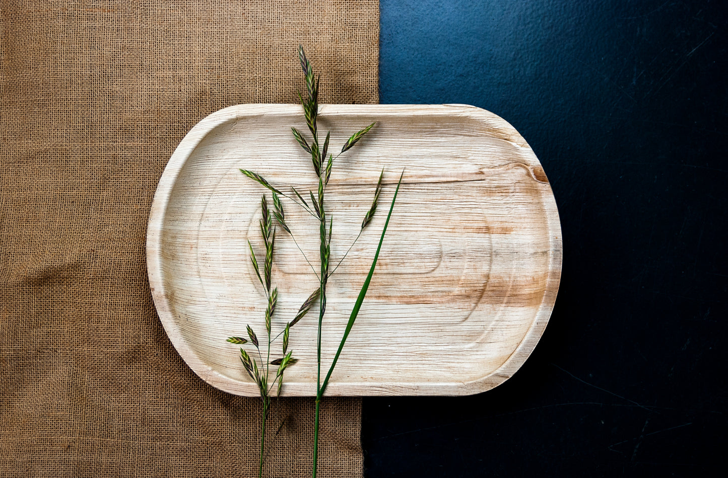 Areca Nut Leaf Serving Trays