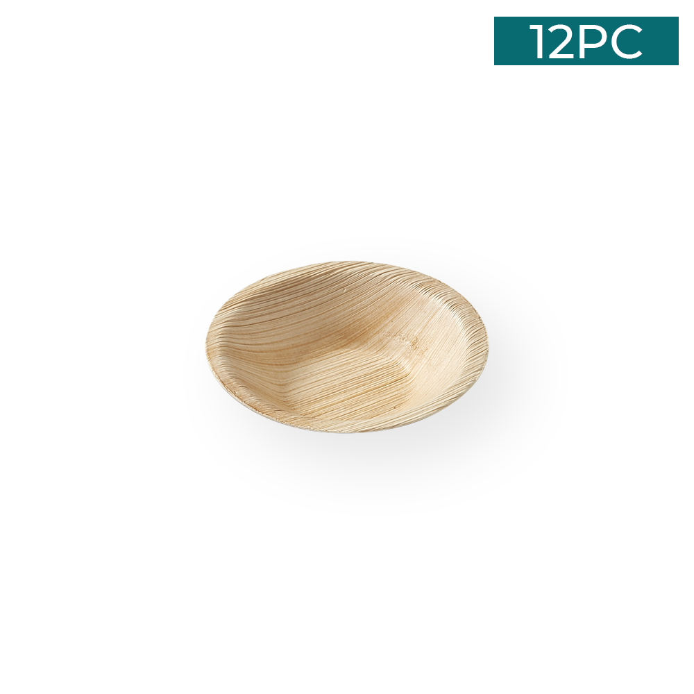 Areca Nut Leaf Mini Bowls 12PC