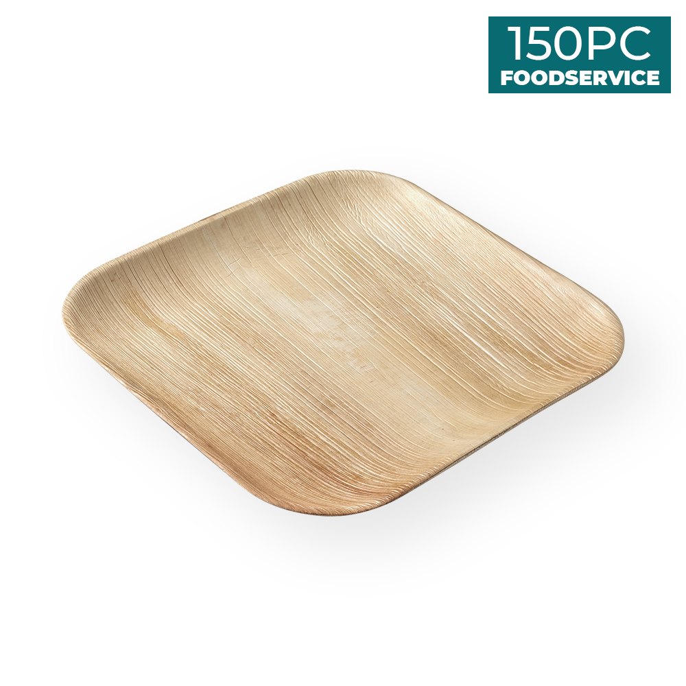 Areca Nut Leaf Large Square Plate 150PC