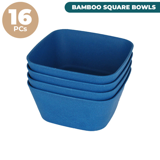 Bamboo 650ml Square Bowls - Bundle