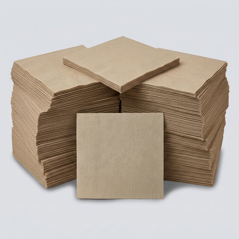Recycled Paper Cocktail (Small) Napkins - Bundle