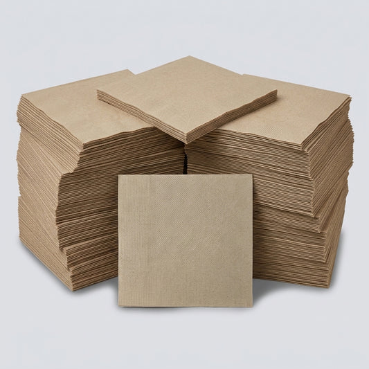 Recycled Paper Cocktail (Small) Napkins - Bundle