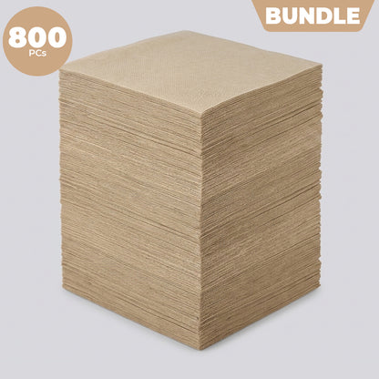 Recycled Paper Dinner (Large) Napkins - Bundle
