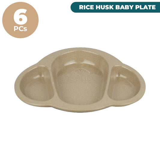 Rice Husk Baby Plate - Bundle