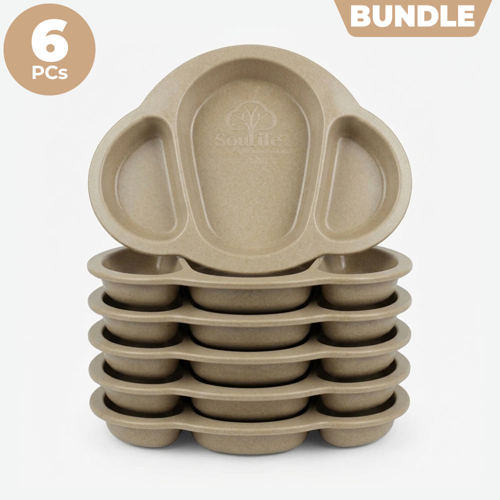 Rice Husk Baby Plate - Bundle
