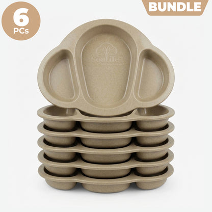 Rice Husk Baby Plate - Bundle