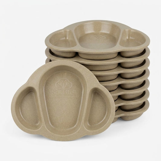 Rice Husk Baby Plate - Bundle