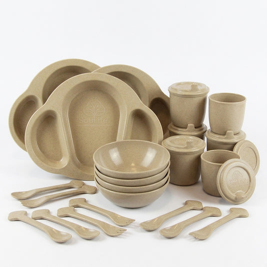 Rice Husk Baby Dining Set - Bundles