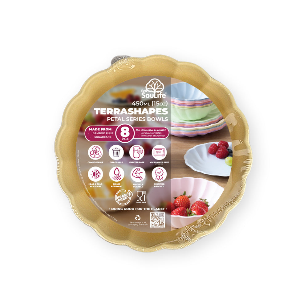 Terrashapes Petal Series Bowls