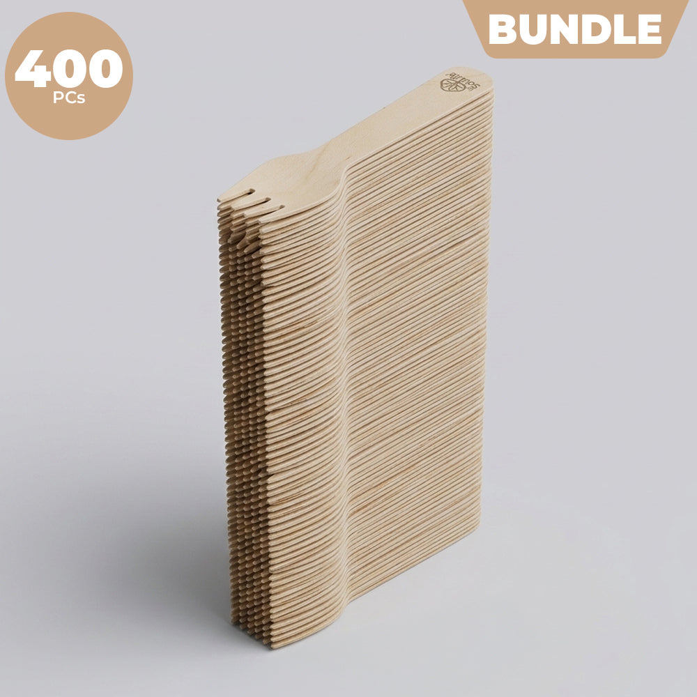 Back to Nature Wooden Cutlery - Bundle
