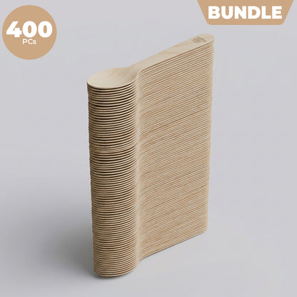 Back to Nature Wooden Cutlery - Bundle