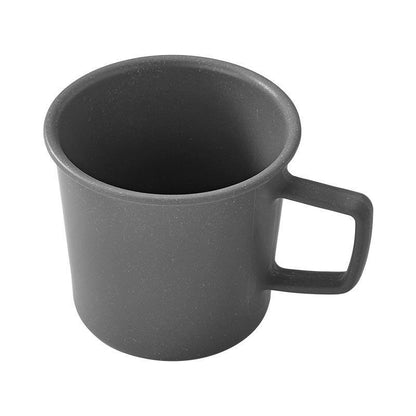 EcoSouLife Charcoal Biodegradable 14.5 Oz Camper Cup All Natural Material
