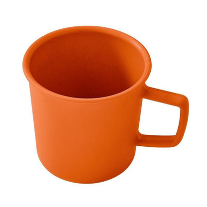 EcoSouLife Orange Biodegradable 14.5 Oz Camper Cup All Natural Material