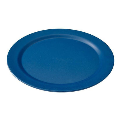 EcoSouLife Blue Biodegradable 25cm Dinner Plate All Natural Material