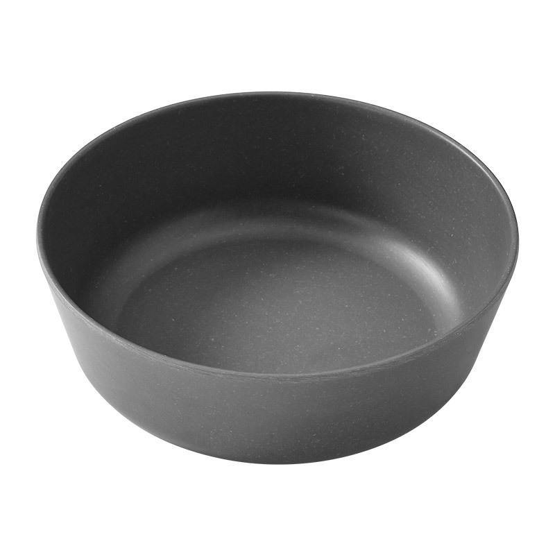 EcoSouLife Grey Biodegradable 18 Oz Bowl All Natural Material