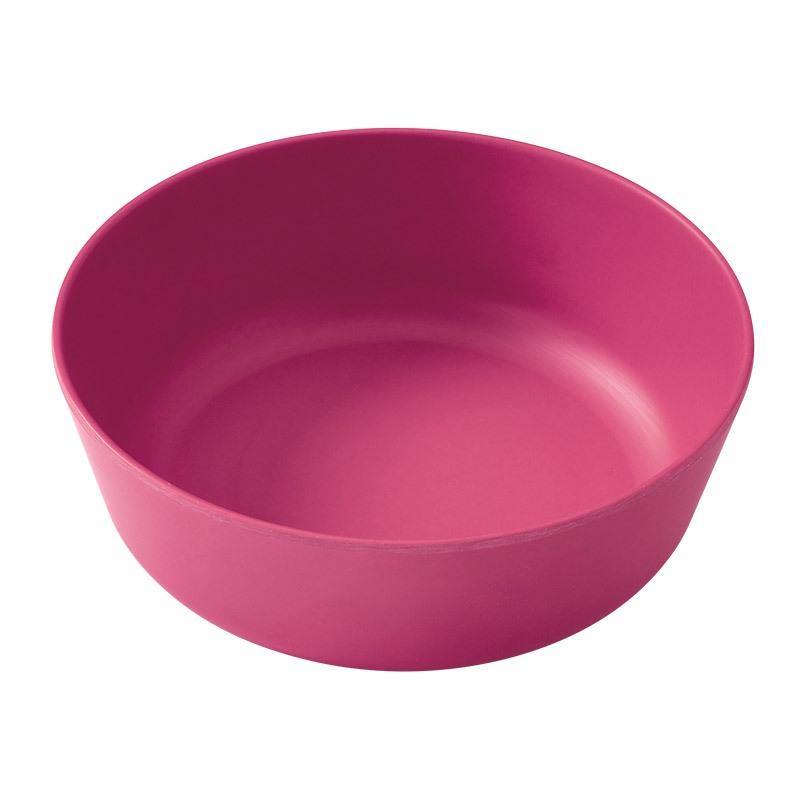 EcoSouLife Pink Biodegradable 18 Oz Bowl All Natural Material