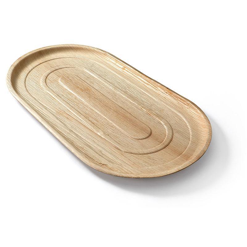 EcoSouLife Disposable Large Serving Tray Areca Nut Leaf Material