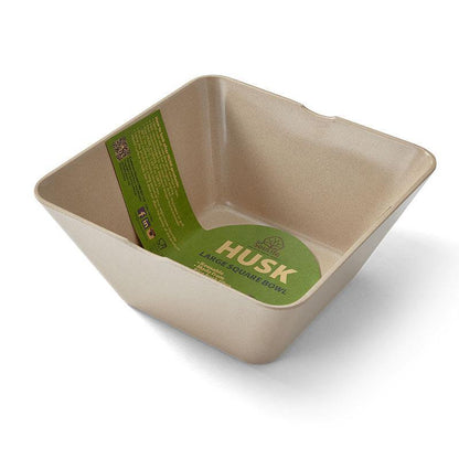 Rice Husk Square Bowl - EcoSouLife