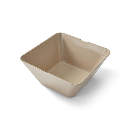 EcoSouLife Small Square Bowl Rice Husk Material