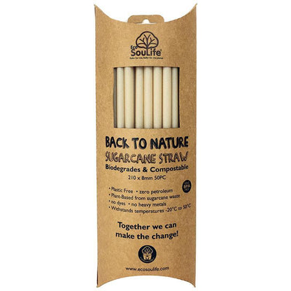 Cane Straws - Long (Pack of 50)